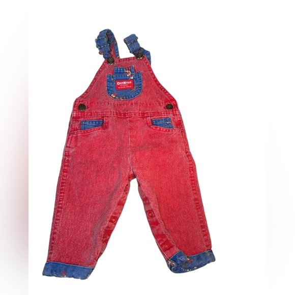 Vintage Oshkosh b’gosh cowboy theme overalls - Picture 4 of 7
